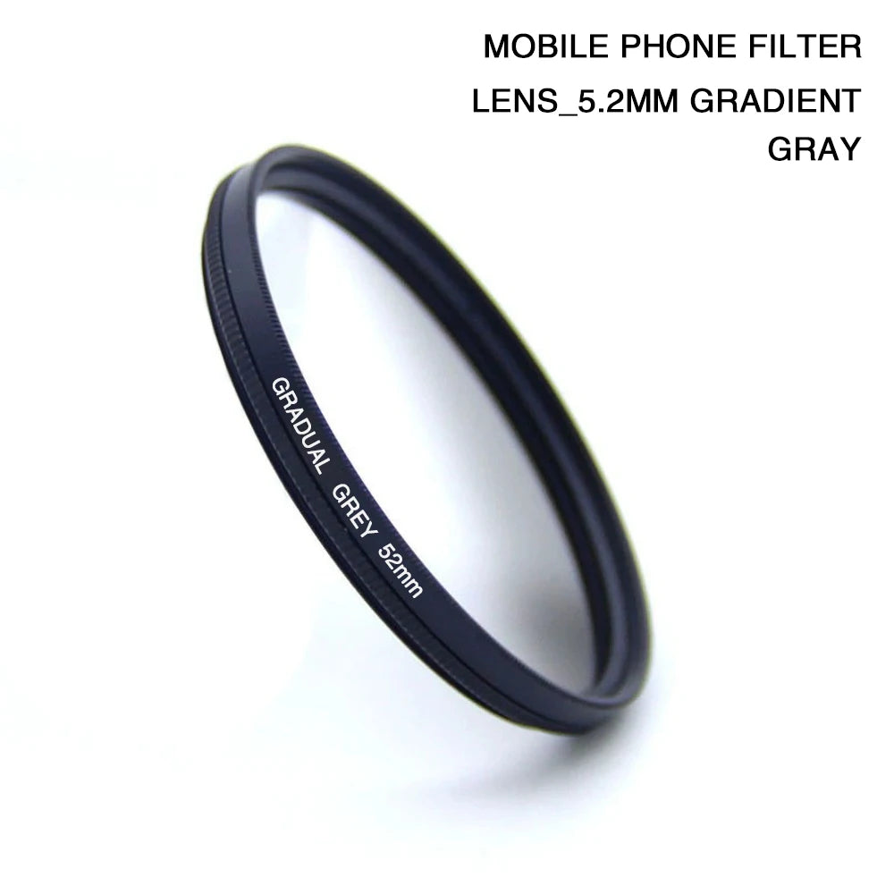 52MM Cpl Universal lens Digital Filter Lens Protector For Smartphone Lens Circular Polarizing Filter Compatible Any Phone Camera